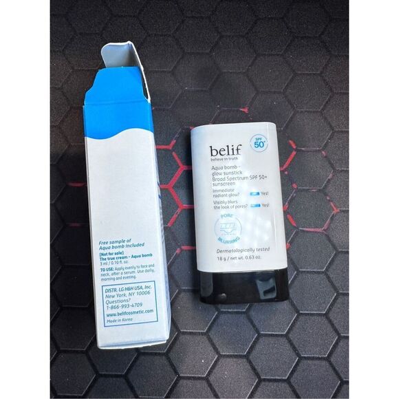 belif Aqua Bomb Glow Sun Stick SPF 50 18g - Picture 7 of 7